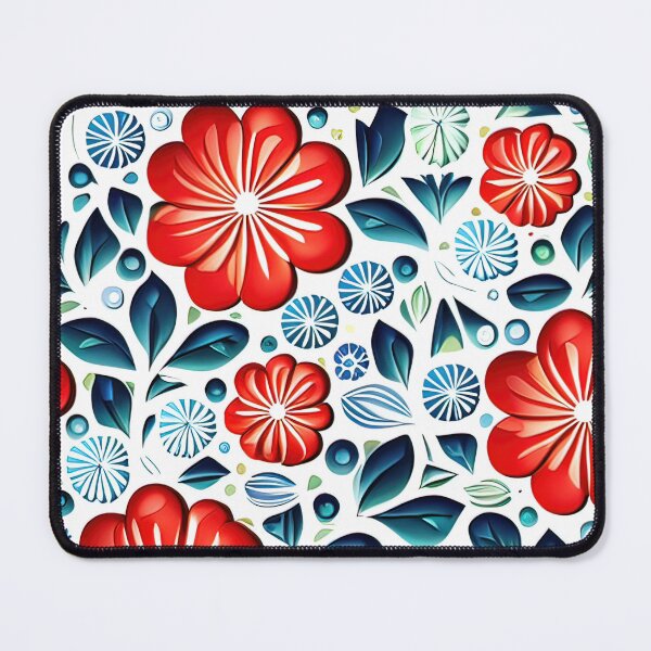 Item preview, Experience the Magic: Top-rated 3D Kirigami Flower Seamless Vector Flowers Pattern - Premium Design designed and sold by Jisoo Flowers.