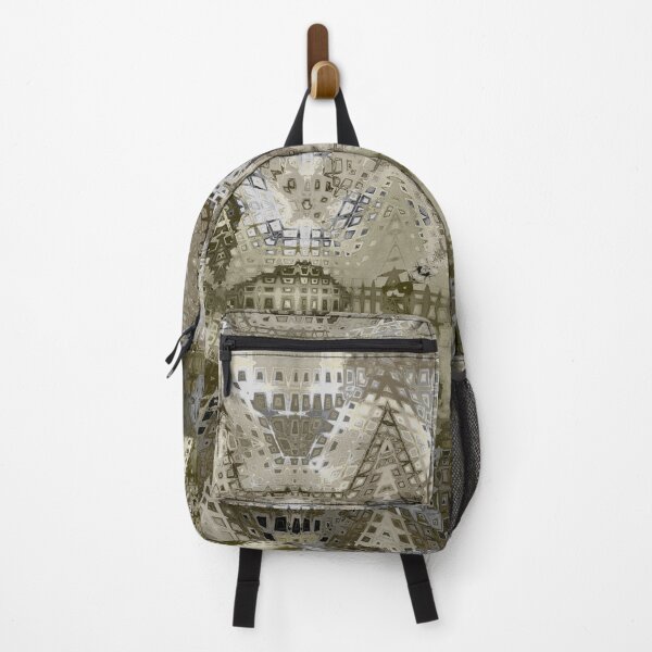 Item preview, Original Kaleidoscope Pattern in Deep Shades of Brown Silver and Cream designed and sold by Trevor Hirst.