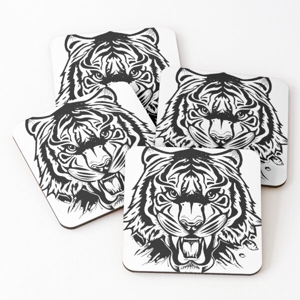 Item preview,  Majestic Black Tiger Tattoo designed and sold by czarnyfeniks.