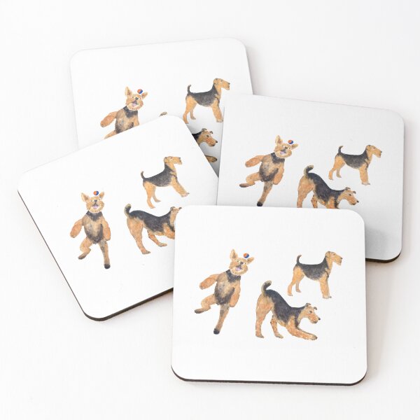 Item preview, Airedale terrier designed and sold by LiliyaHarpe.