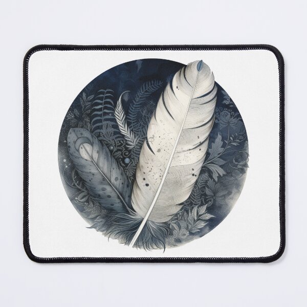 Item preview, Magical Feathers illustration designed and sold by Happy Mood Design.