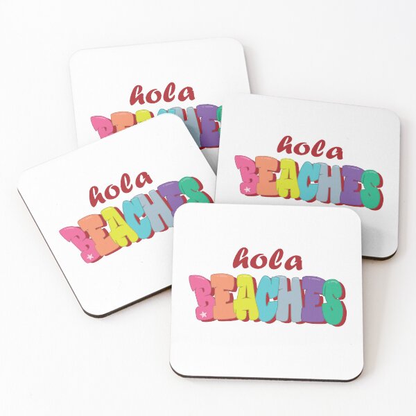 Item preview, Hola Beaches, Colorful letters designed and sold by nikolaj1301.