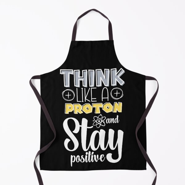 Item preview, Think Like a Proton and Stay Positive | Science-Inspired Motivation designed and sold by Drzamag.