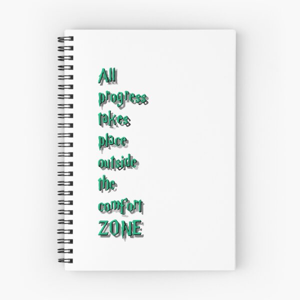 Item preview, All progress takes place outside the comfort zone- pack sticker designed and sold by mayaone.