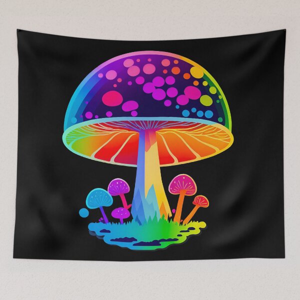 Item preview, Colorful Cute Mushroom Sticker designed and sold by ZenStickConcept.
