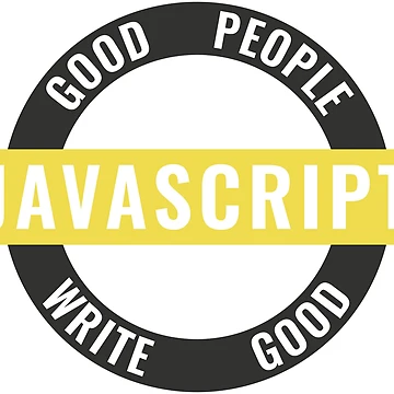 Artwork thumbnail, Good People Write Good JavaScript Sticker by Good People | Tools of the Trade