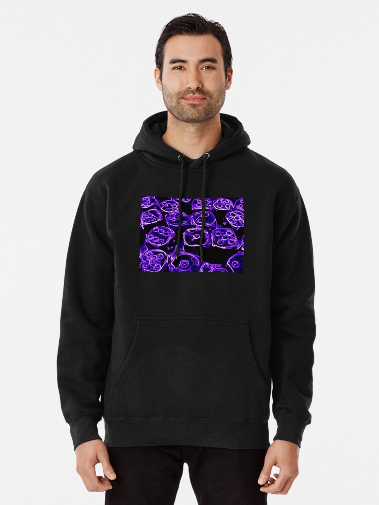 Neon purple hot sale hoodie