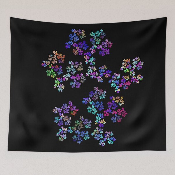 Item preview, Colorful little fractal flowers designed and sold by MarionsArt.
