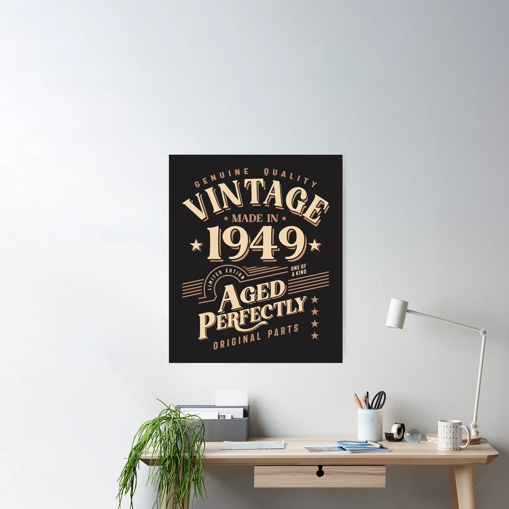 Legendary Since 1949, Vintage 1949 Shirt, Made In 1949 T Shirt, Born I –  Shedarts