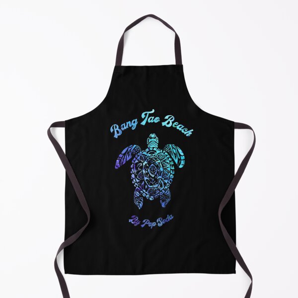 Item preview, Bang Tao Beach turtle purple blue designed and sold by PopSoda2.