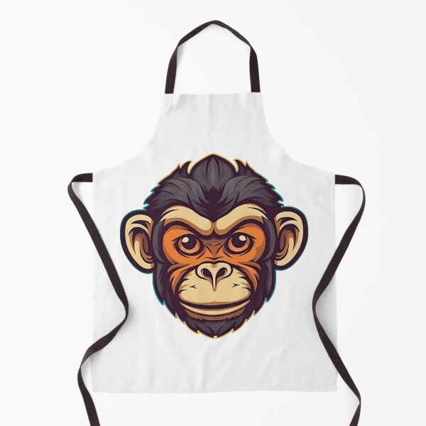 Item preview, Cartoon Chimpanzee Monkey designed and sold by KristinaNEL.