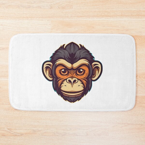 Item preview, Cartoon Chimpanzee Monkey designed and sold by KristinaNEL.