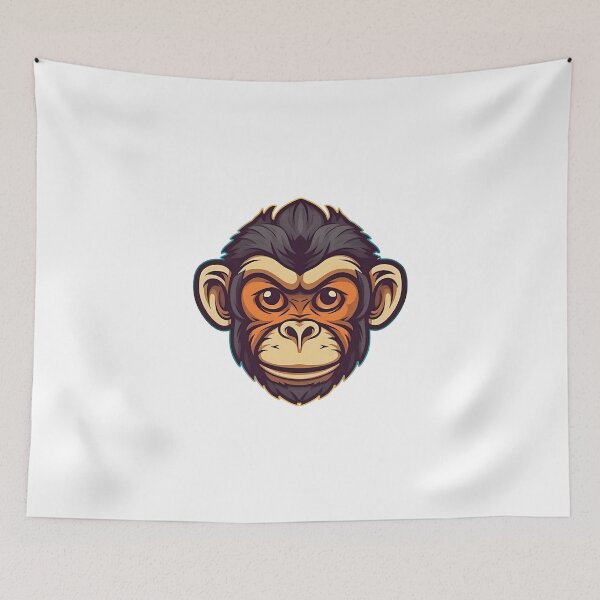 Item preview, Cartoon Chimpanzee Monkey designed and sold by KristinaNEL.