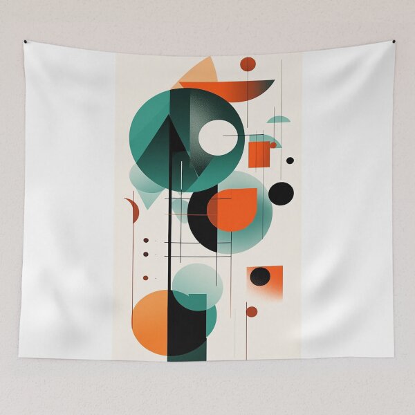 Item preview, Minimalist Impressions: A Watercolor Abstract Wall Art Digital Painting Vector Wall Art Print, Fluid Reflections of Abstract Poster designed and sold by artstudio-uk.