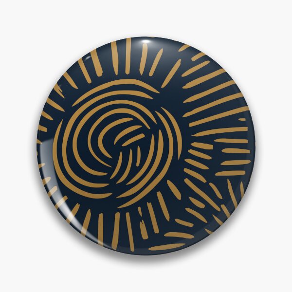 Artikelvorschau, Sonnenblume Scandi Holzschnitt Blau entworfen und verkauft von DesignHausArt.