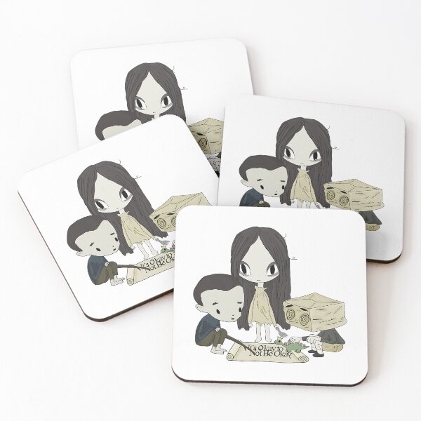 Item preview, It’s okay to not be okay cartoon animation dolls kdrama story book fairytale designed and sold by nolanwhitaker.