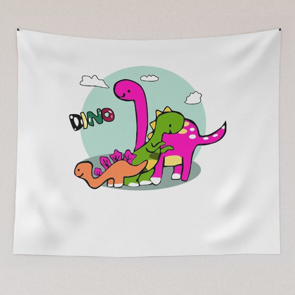 Item preview, Its Okay Not to be Okay Dino Family Animated designed and sold by nolanwhitaker.