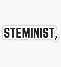 Steminist Female Symbol Sticker