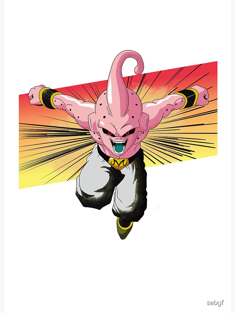 Dragon Ball Z Majin buu | Art Board Print