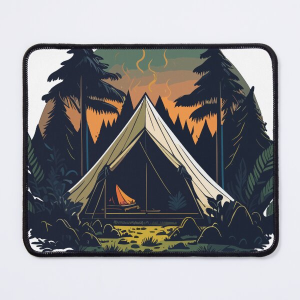 Item preview, Camping Tent in Forest - I love camping designed and sold by Ou-SunShine.