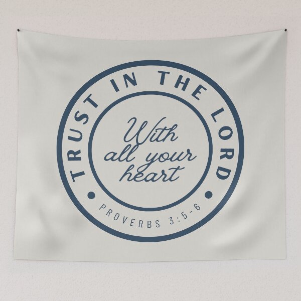 Item preview, Proverbs 3:5-6 - Trust in the Lord designed and sold by PureEndeavors.