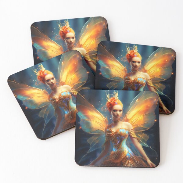 Item preview, Iridescent glowing Fairy 2 designed and sold by Art by Lilia.