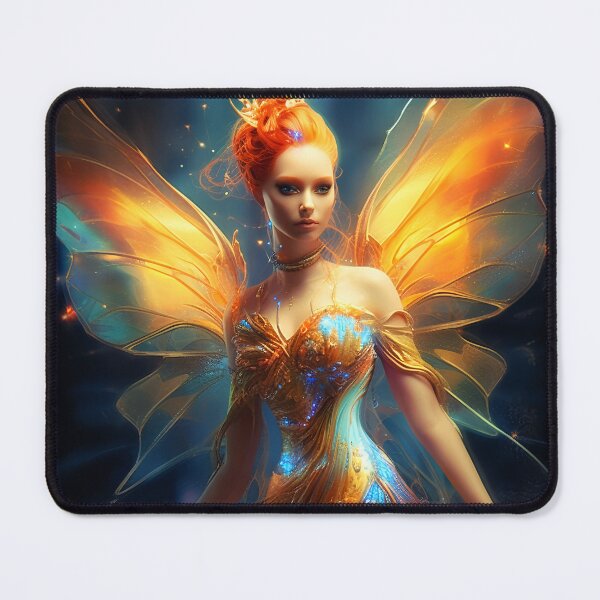 Item preview, Iridescent glowing Fairy 2 designed and sold by Art by Lilia.