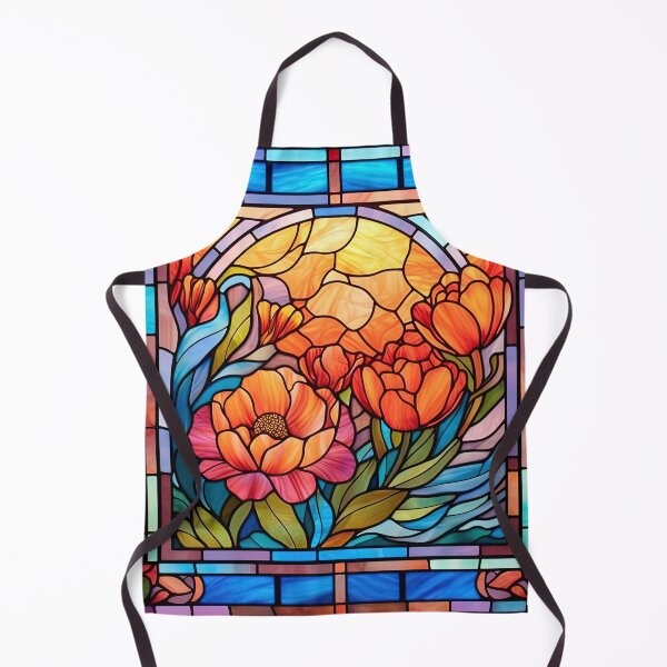 Item preview, Bright Blue Orange Floral Design designed and sold by Juliascutecornr.