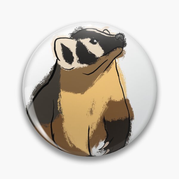 Item preview, Trotting Badger designed and sold by MiravetMaker.