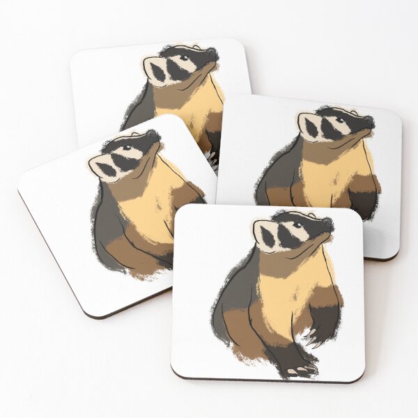 Item preview, Trotting Badger designed and sold by MiravetMaker.