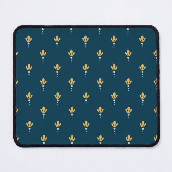 Item preview, Stylized Snowdrops on Prussian Blue bg. Meadow Birds collection designed and sold by Olena Kovalova Design.