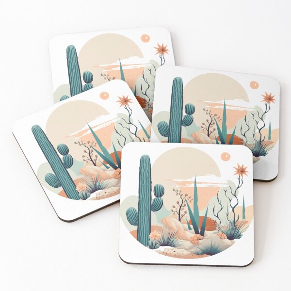 Item preview, Boho minimal art of sunset in a desert designed and sold by ArchanaAsh.
