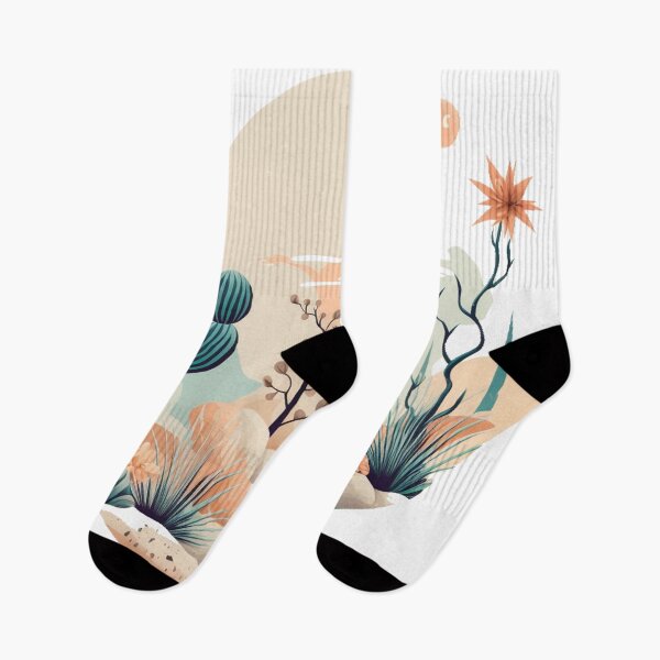 Item preview, Boho minimal art of sunset in a desert designed and sold by ArchanaAsh.