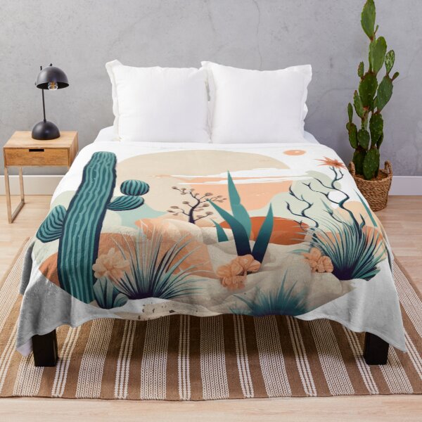 Item preview, Boho minimal art of sunset in a desert designed and sold by ArchanaAsh.