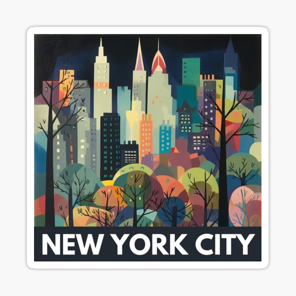 Item preview, New York City Skyline designed and sold by Olivia Mann.