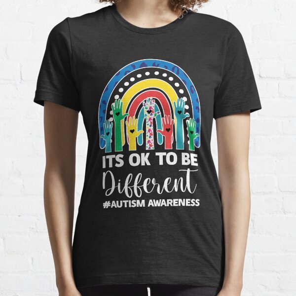 Item preview, Puzzle Hands Its Ok To Be Different Autism Awareness Teacher T-SHIRT designed and sold by MAGallary.