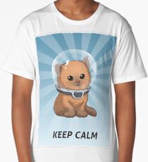 Keep Calm Kitty Long T-Shirt