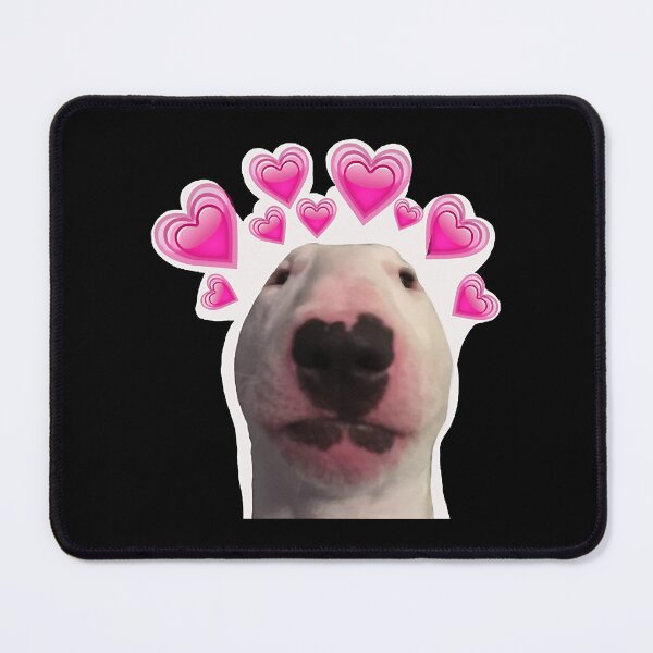 Item preview, Walter the dog with hearts designed and sold by rodyoder.