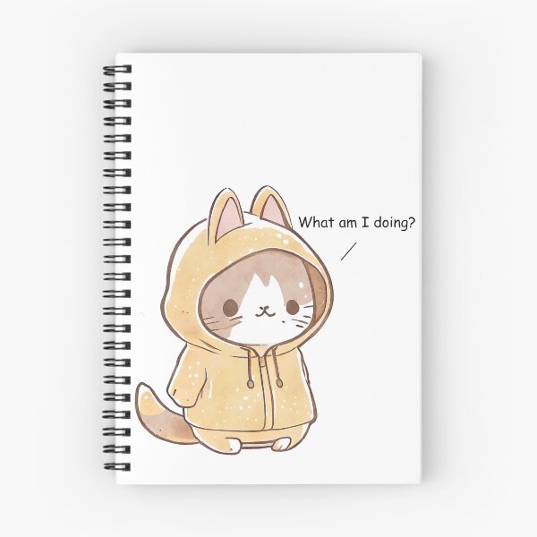 Item preview, existential kitty designed and sold by unaluciana.