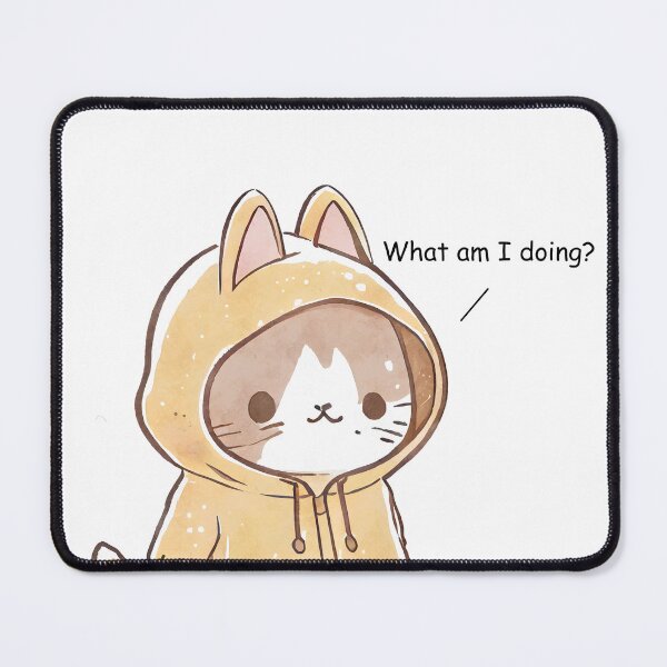 Item preview, existential kitty designed and sold by unaluciana.