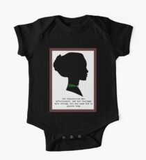 Elinor Dashwood Short Sleeve Baby One-Piece