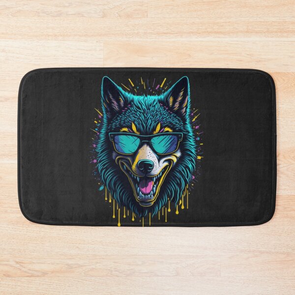 Item preview, Funny Wolf Sunglasses designed and sold by AOCollections.