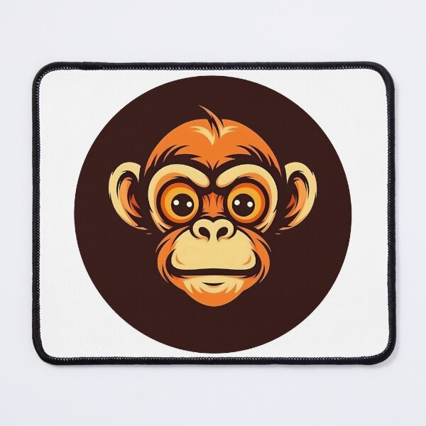 Item preview, Funny Cartoon Chimpanzee Monkey designed and sold by KristinaNEL.