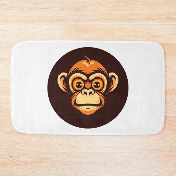 Item preview, Funny Cartoon Chimpanzee Monkey  designed and sold by KristinaNEL.