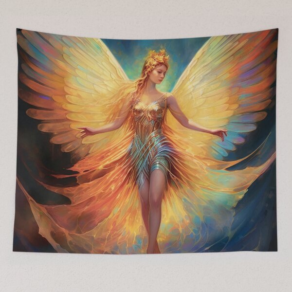 Item preview, Iridescent glowing Fairy 3 designed and sold by Art by Lilia.