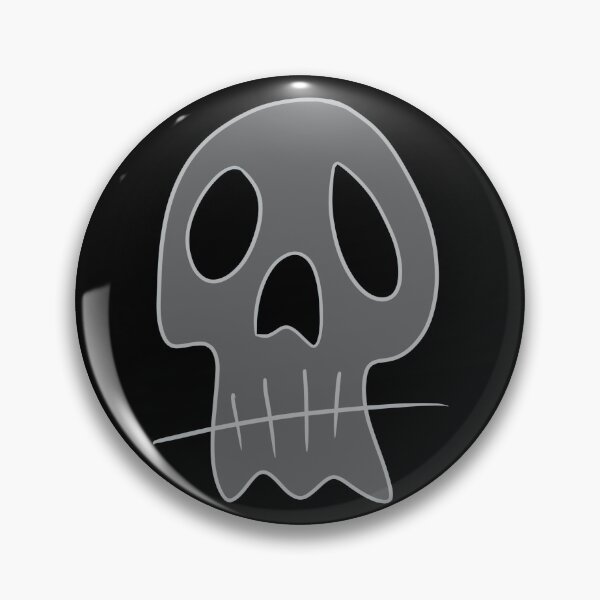 Item preview, Grey Cartoon Skull designed and sold by Mitch616Art.