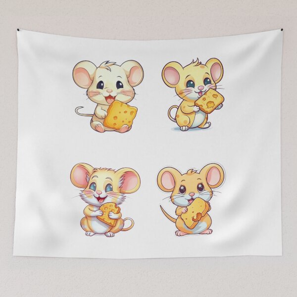 Item preview, National Cheese Day - Cheesy Delights Sticker Sheet designed and sold by InsomniaSticker.