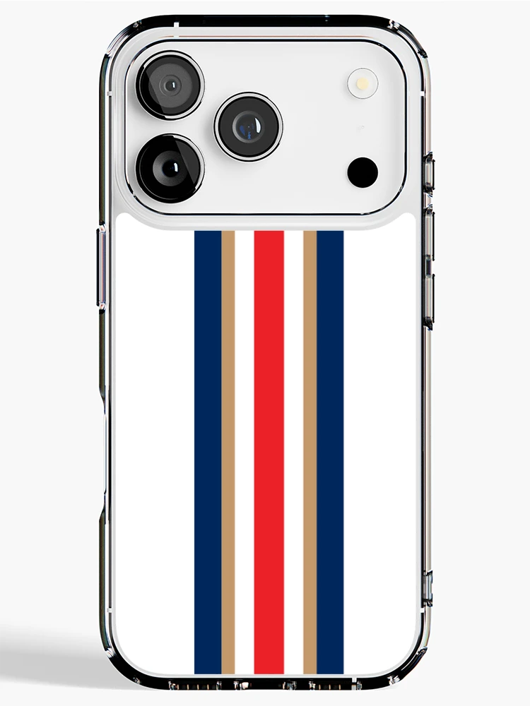 Thumbnail 1 of 5, iPhone Case, Rothmans Racing Stripe designed and sold by ElseWorldDesign.