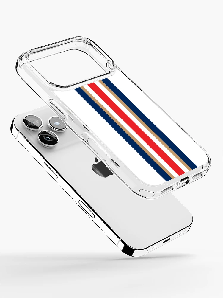 Thumbnail 2 of 5, iPhone Case, Rothmans Racing Stripe designed and sold by ElseWorldDesign.