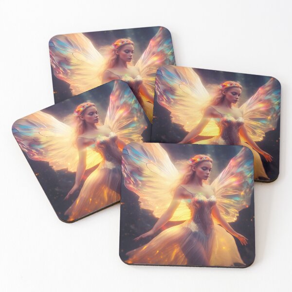 Item preview, Iridescent glowing Fairy 4 designed and sold by Art by Lilia.